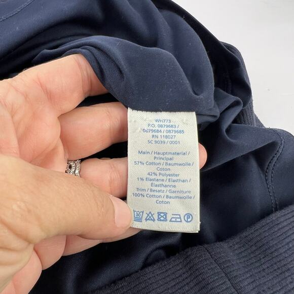 BODEN 4 Betty Ottoman Navy Short Sleeve Wiggle Ribbed Stretch Sheath Dress - Picture 6 of 10